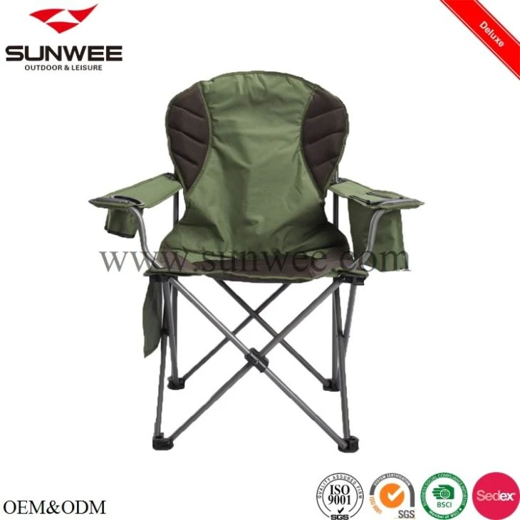 Camping chair with cooler
