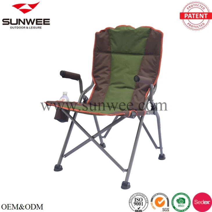 Deluxe Hardarm Camping Chair